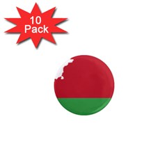 Belarus Country Europe Flag 1  Mini Magnet (10 Pack)  by Sapixe