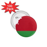 Belarus Country Europe Flag 1.75  Buttons (100 pack)  Front