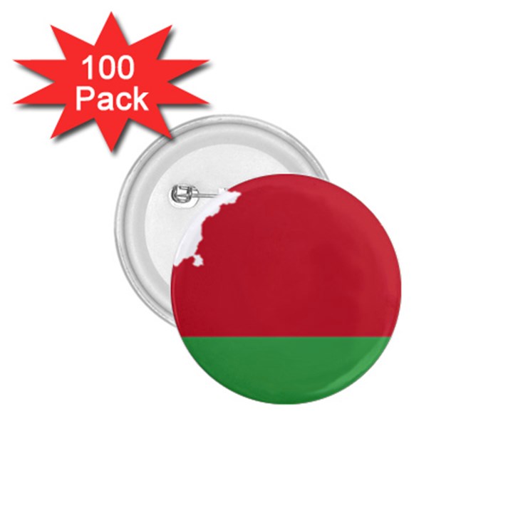 Belarus Country Europe Flag 1.75  Buttons (100 pack) 