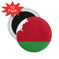 Belarus Country Europe Flag 2 25  Magnets (10 Pack)  by Sapixe