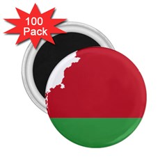 Belarus Country Europe Flag 2 25  Magnets (100 Pack)  by Sapixe