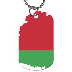 Belarus Country Europe Flag Dog Tag (two Sides) by Sapixe