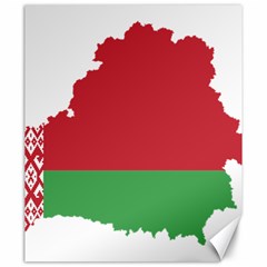 Belarus Country Europe Flag Canvas 20  X 24  by Sapixe