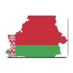 Belarus Country Europe Flag Small Doormat  by Sapixe