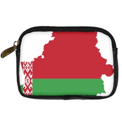 Belarus Country Europe Flag Digital Camera Leather Case by Sapixe