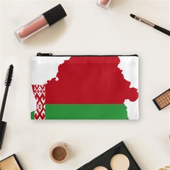 Belarus Country Europe Flag Cosmetic Bag (small) by Sapixe