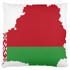 Belarus Country Europe Flag Large Cushion Case (two Sides) by Sapixe