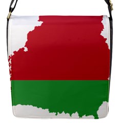 Belarus Country Europe Flag Flap Closure Messenger Bag (s) by Sapixe