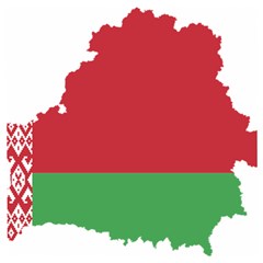 Belarus Country Europe Flag Wooden Puzzle Square by Sapixe