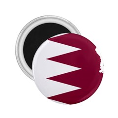 Borders Country Flag Geography Map Qatar 2 25  Magnets by Sapixe