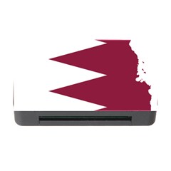 Borders Country Flag Geography Map Qatar Memory Card Reader with CF