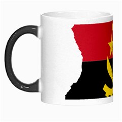 Angola Flag Map Geography Outline Morph Mugs by Sapixe