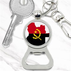 Angola Flag Map Geography Outline Bottle Opener Key Chain by Sapixe