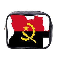 Angola Flag Map Geography Outline Mini Toiletries Bag (two Sides) by Sapixe