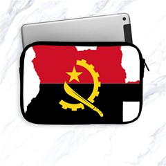 Angola Flag Map Geography Outline Apple Ipad Mini Zipper Cases by Sapixe