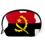 Angola Flag Map Geography Outline Accessory Pouch (Large) Back