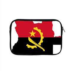 Angola Flag Map Geography Outline Apple Macbook Pro 15  Zipper Case by Sapixe