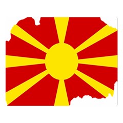 Macedonia Country Europe Flag Double Sided Flano Blanket (large)  by Sapixe