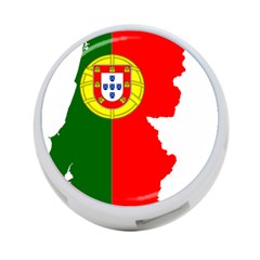 Portugal Flag Borders Cartography 4-port Usb Hub (two Sides) by Sapixe