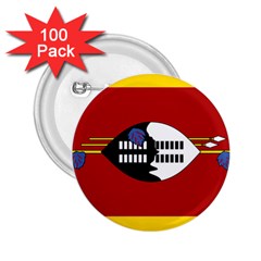 Swaziland Flag Map Geography 2.25  Buttons (100 pack) 