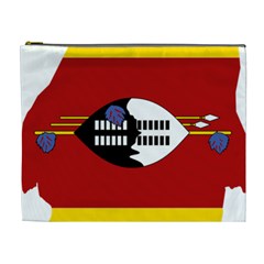 Swaziland Flag Map Geography Cosmetic Bag (XL)