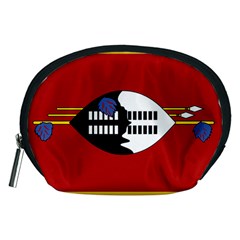 Swaziland Flag Map Geography Accessory Pouch (Medium)