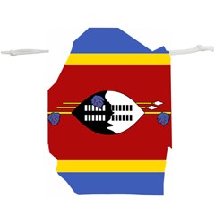 Swaziland Flag Map Geography  Lightweight Drawstring Pouch (XL)