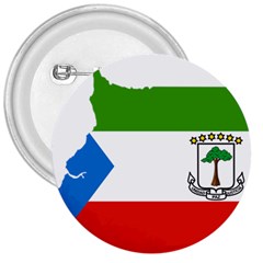 Equatorial Guinea Flag Map 3  Buttons by Sapixe