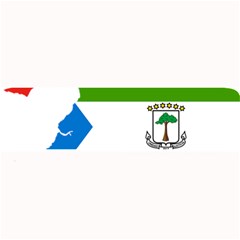 Equatorial Guinea Flag Map Large Bar Mats by Sapixe