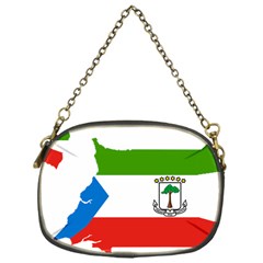 Equatorial Guinea Flag Map Chain Purse (one Side) by Sapixe