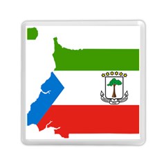 Equatorial Guinea Flag Map Memory Card Reader (square) by Sapixe