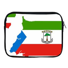 Equatorial Guinea Flag Map Apple Ipad 2/3/4 Zipper Cases by Sapixe