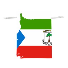 Equatorial Guinea Flag Map Lightweight Drawstring Pouch (m)