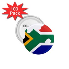 Africa Borders Country Flag 1 75  Buttons (100 Pack)  by Sapixe