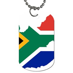 Africa Borders Country Flag Dog Tag (two Sides) by Sapixe