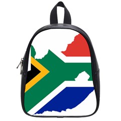 Africa Borders Country Flag School Bag (small) by Sapixe