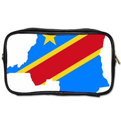 Democratic Republic Of The Congo Flag Toiletries Bag (two Sides)