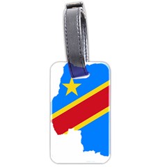 Democratic Republic Of The Congo Flag Luggage Tag (two Sides) by Sapixe