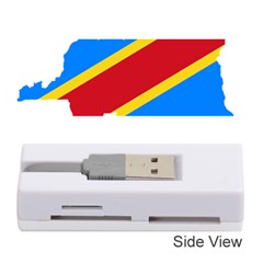 Democratic Republic Of The Congo Flag Memory Card Reader (stick) by Sapixe