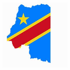 Democratic Republic Of The Congo Flag Small Garden Flag (two Sides) by Sapixe