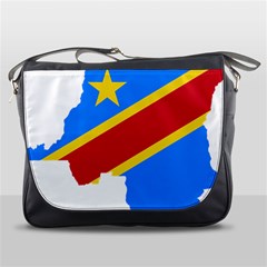 Democratic Republic Of The Congo Flag Messenger Bag by Sapixe