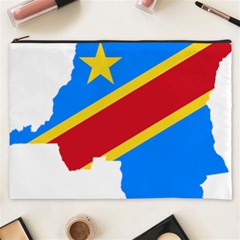 Democratic Republic Of The Congo Flag Cosmetic Bag (xxxl) by Sapixe