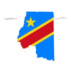 Democratic Republic Of The Congo Flag Lightweight Drawstring Pouch (m)