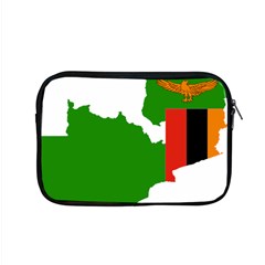 Zambia Flag Map Geography Outline Apple Macbook Pro 15  Zipper Case by Sapixe