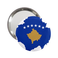 Kosovo Country Europe Flag Borders 2 25  Handbag Mirrors by Sapixe