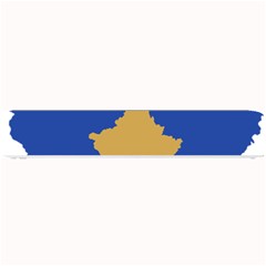 Kosovo Country Europe Flag Borders Small Bar Mats by Sapixe