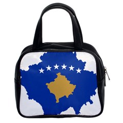 Kosovo Country Europe Flag Borders Classic Handbag (two Sides) by Sapixe