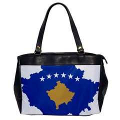 Kosovo Country Europe Flag Borders Oversize Office Handbag by Sapixe