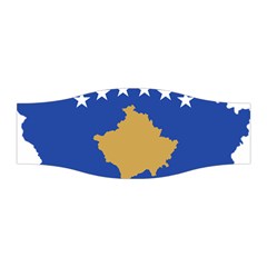 Kosovo Country Europe Flag Borders Stretchable Headband by Sapixe