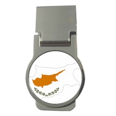 Cyprus Country Europe Flag Borders Money Clips (round)  by Sapixe